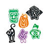 2 1/2" - 3 1/4" Bulk 144 Pc. Halloween Character Stencil Bookmarks Image 1
