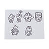 2 1/2" - 3 1/4" Bulk 144 Pc. Halloween Character Stencil Bookmarks Image 1