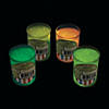 2 1/2" Assorted Color Glow-in-the-Dark Slime in Plastic Containers - 12 Pc. Image 1