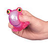 2 1/2" Bright Colors Squeezable Sticky Vinyl Frogs  - 12 Pc. Image 1