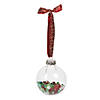 2 1/2" DIY Clear Round Christmas Ball Ornaments - 12 Pc. Image 3