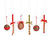 2 1/2" DIY Clear Round Christmas Ball Ornaments - 12 Pc. Image 4