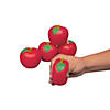 2 1/2" Red Apple Squeeze Foam Stress Toys - 12 Pc. Image 1