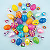 2 1/4" Bright Printed Candy-Filled Plastic Easter Eggs - 24 Pc. Image 4