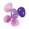 2 1/4" Bulk 144 Pc. Purple Plastic Easter Eggs Image 1