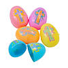 2 1/4" Bulk 72 Pc. Religious Pastel Plastic Easter Eggs Image 1