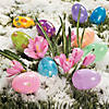 2 1/4" Pastel Patterned Toy-Filled Plastic Easter Eggs - 24 Pc. Image 2