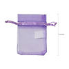 2 1/4" x 3 1/2" Bulk 50 Pc. Mini Colorful Organza Drawstring Treat Bags Image 1