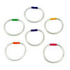 2 3/4" Diam. Clear Plastic Sand Art Bracelets Craft Supplies - 24 Pc. Image 1