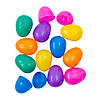2" Bulk 72 Pc. Value Colorful Bright Plastic Easter Eggs Image 3