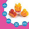2" Fast Food Hamburger, French Fries & Hot Dog Rubber Ducks - 12 Pc. Image 2