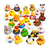 2" Multicolored Vinyl ABCs Characters Rubber Ducks - 26 Pc. Image 1