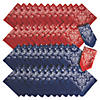 20" Bulk 48 Pc. Red & Blue Polyester Bandana Assortment Image 1