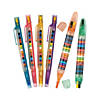 20-Color Transparent Glitter Stacking Point Crayons - 12 Pc. Image 1