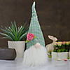 20" Green Easter Gnome Table Top Decor Image 1