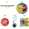 201 Pc. Sesame Street<sup>&#174;</sup> Tableware Kit for 24 Guests Image 1