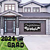 2024 Congrats Grad Deluxe Outdoor Yard Decorating Kit - 12 Pc. Image 1