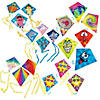 21" - 28" Bulk 72 Pc. Classic Everyday Fun Multicolor Plastic Kites Image 1