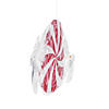 21" Peppermint Swirl Paper Ceiling Decorations - 3 Pc. Image 4