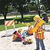 22" Kids Classic Yellow Plastic Construction Worker Hats - 12 Pc. Image 2