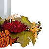 22" Mums with Pomegranate Fall Candle Holder Centerpiece Image 1