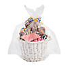 22" x 9" x 25" Large Clear Cellophane Basket Bags - 12 Pc. Image 1