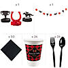225 Pc. Kentucky Derby Tableware Kit for 24 Guests Image 1
