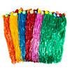 24" - 32" Adults Layered Rainbow Colored Hula Skirts - 6 Pc. Image 1