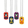 24" Elementary Graduation Multicolor Metal Dog Tag Necklaces - 12 Pc. Image 1