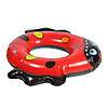 24" Inflatable Red and Black Ladybug Swim Ring Tube Pool Float Image 2
