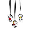 24" Peanuts<sup>&#174;</sup> Snoopy Charm Necklaces - 12 Pc. Image 1