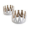 24" x 4" Bulk 50 Pc. DIY Crafts Paper Crowns Image 1