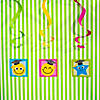 25" Elementary Graduation Cardstock Hanging Swirl Decorations - 12 Pc. Image 4