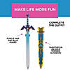26" Legend of Zelda&#8482; The Blade of Evil's Bane Plastic Sword with Scabbard Image 1