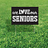 26" x 16" We Love Our Seniors Yard Sign Image 1
