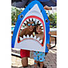 26" x 36" Blue Shark Mouth Photo Prop Cardboard Cutout Image 4