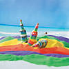 264 oz. Solid Color Bottled Craft Sand Assortment - 12 Pc. Image 2