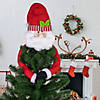 27" Plush Santa Claus Christmas Tree Topper  Unlit Image 1