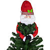 27" Plush Santa Claus Christmas Tree Topper  Unlit Image 4