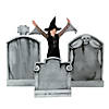 28 1/4" - 47 3/4" Tombstone Cardboard Cutout Stand-Ups Halloween Decorations - 3 Pc. Image 1