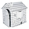 28" x 34 1/2" x 3 Ft. Color Your Own Build & Design Playhouse Image 1