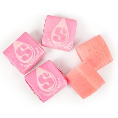 281 Pcs Pink Candy Starburst Fruit Chews (3.12 lbs) Image 1