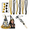 288 Pc. Bulk New Year&#8217;s Eve Apparel Basics Party Kit for 96 Image 1