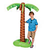 29" x 5 Ft. Inflatable Palm Tree and Green Island Decoration Image 1