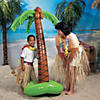 29" x 5 Ft. Inflatable Palm Tree and Green Island Decoration Image 1