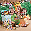 3 1/2" - 4" Bulk 48 Pc. Mini Zoo Stuffed Animal Handout Assortment Image 2