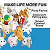 3 1/2" Bulk 50 Pc. Mini Farm Stuffed Animal Handout Assortment Image 1