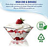 3.5 oz. Clear Star Pentagon Disposable Plastic Dessert Cups (168 Cups) Image 3