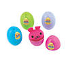 3" Easter Eggs with Surprise Mini Stuffed Animal Character - 12 Pc. Image 1