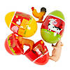 3" Farm Animal Toy-Filled Easter Eggs - 12 Pc. Image 1
